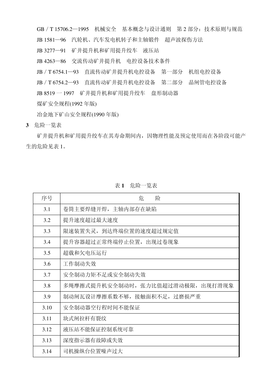 矿井提升机和矿用提升车安全要求_第2页