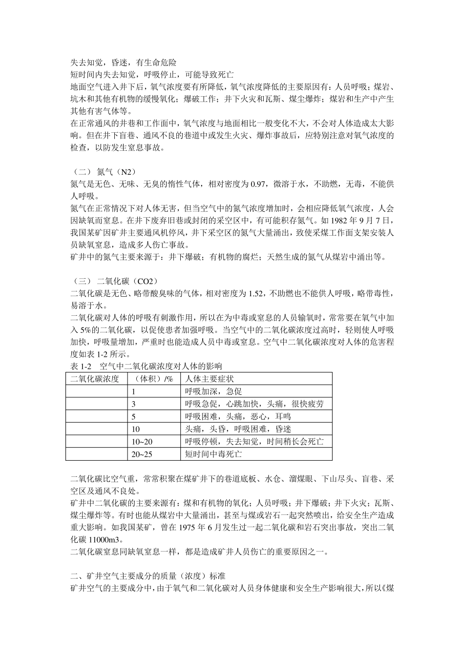 矿井有害气体及检测方法_第2页