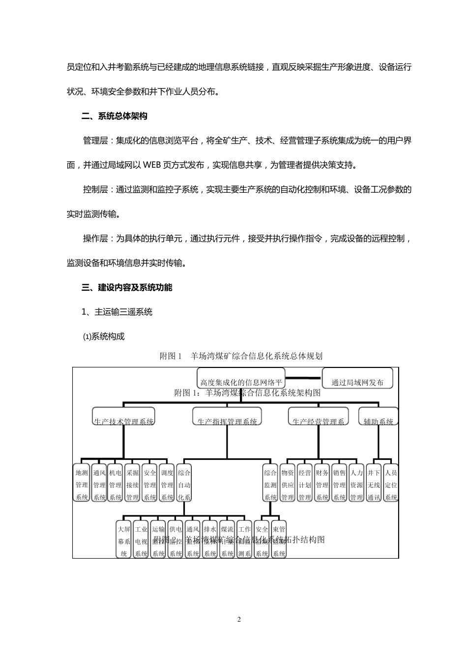矿井综合信息化系统建设与应用_第2页