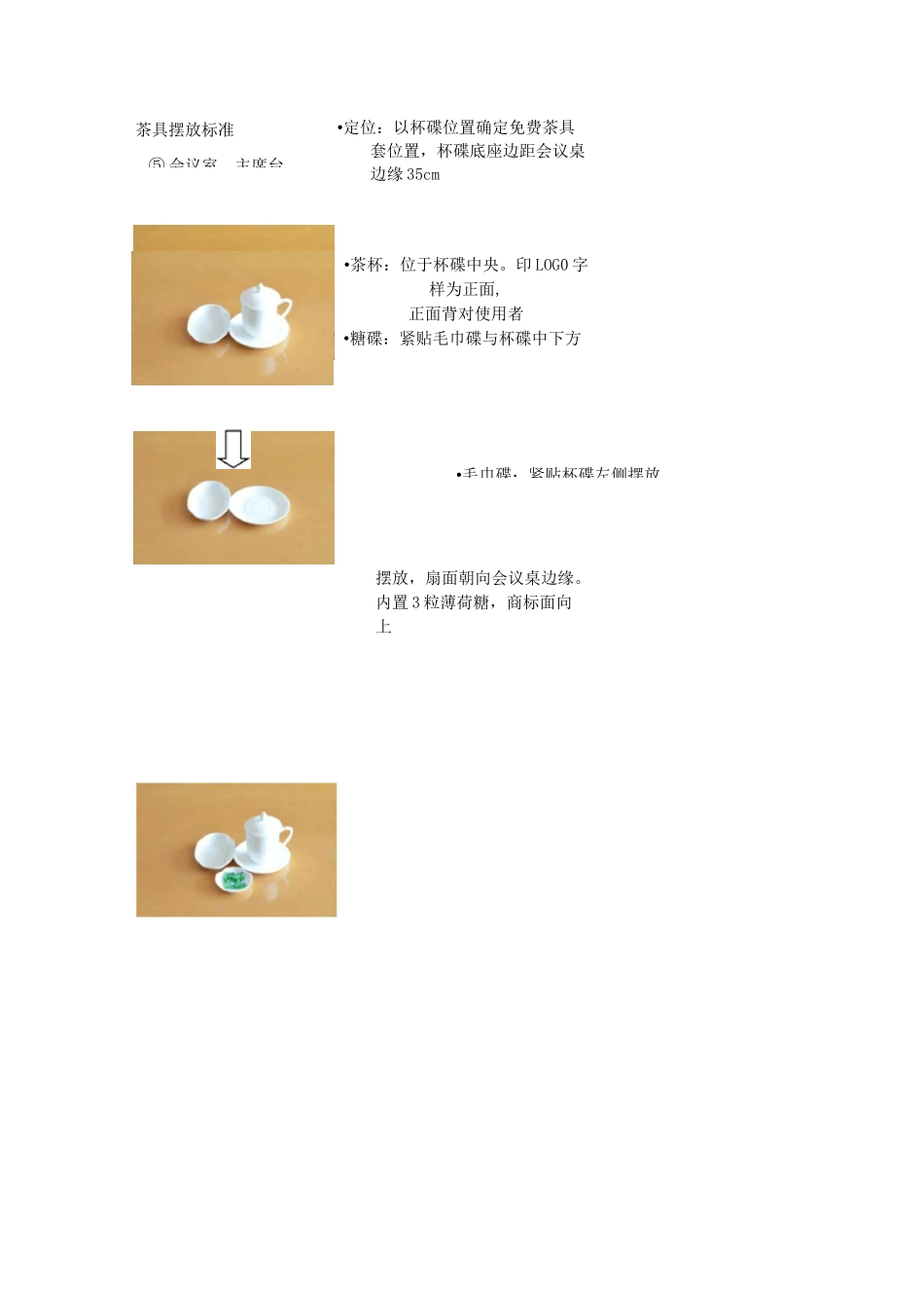 会务服务茶具摆放管理方案_第2页