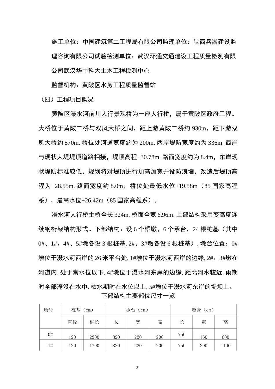 景观桥下部结构验收自评报告_第3页