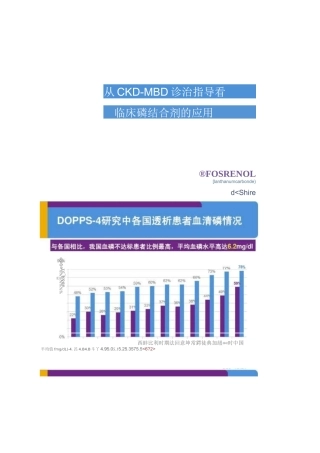 CSN指南看临床磷结合剂的使用.