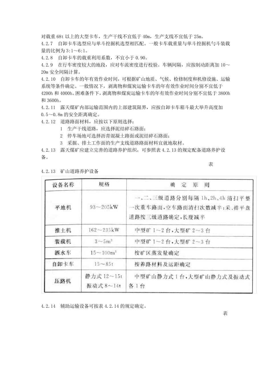 矿山道路运输规定_第2页