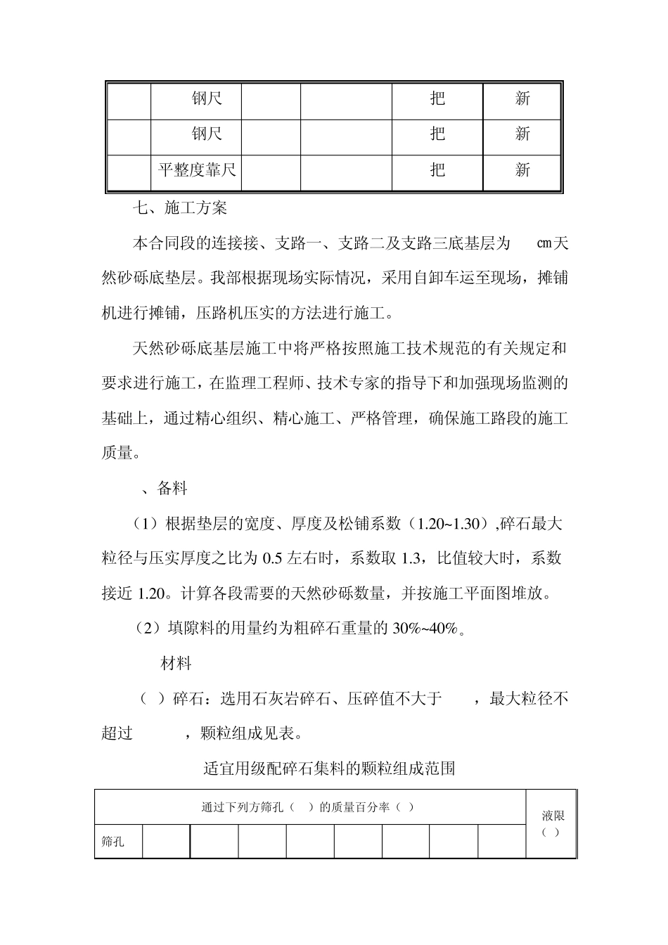 砂卵石垫层方案_第3页
