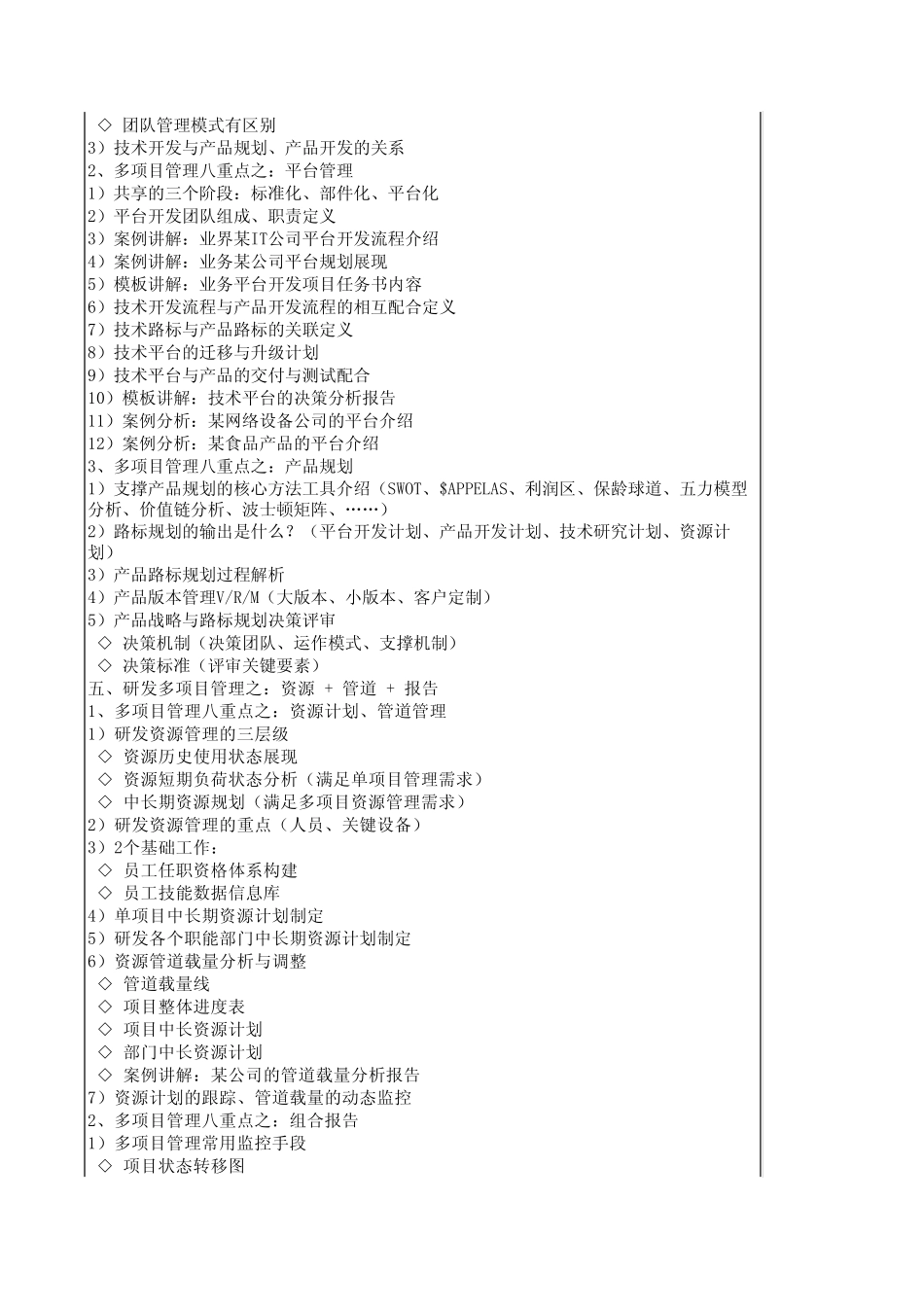 研发多项目管理(董奎)_第3页