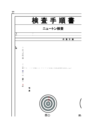 研磨牛顿检查手顺书
