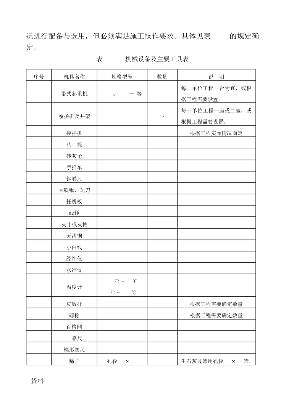 砖柱施工工艺标准_第3页