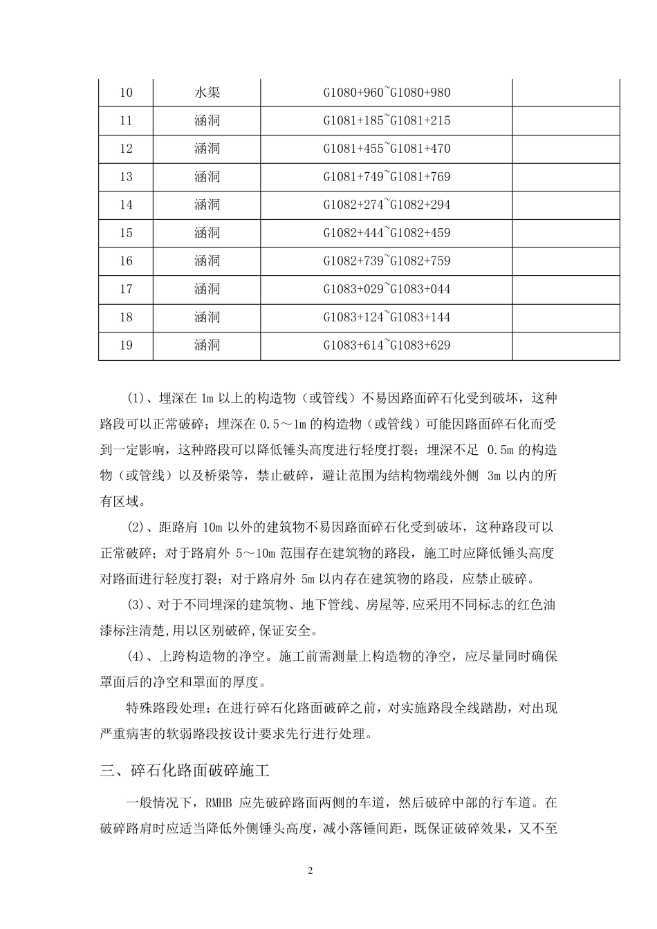 破碎施工方案_第2页