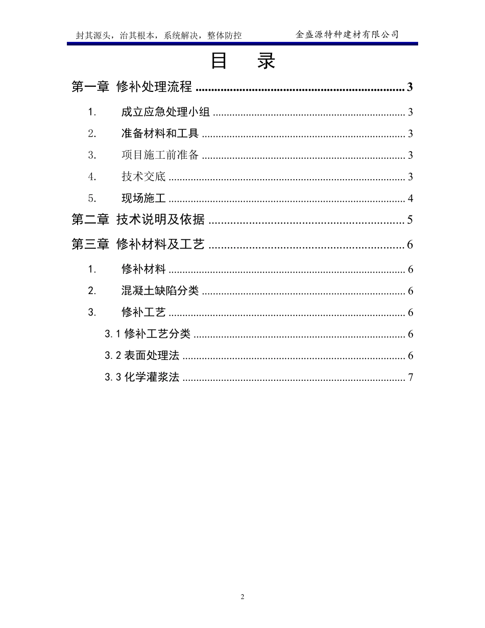 砼裂缝修补方案_第2页