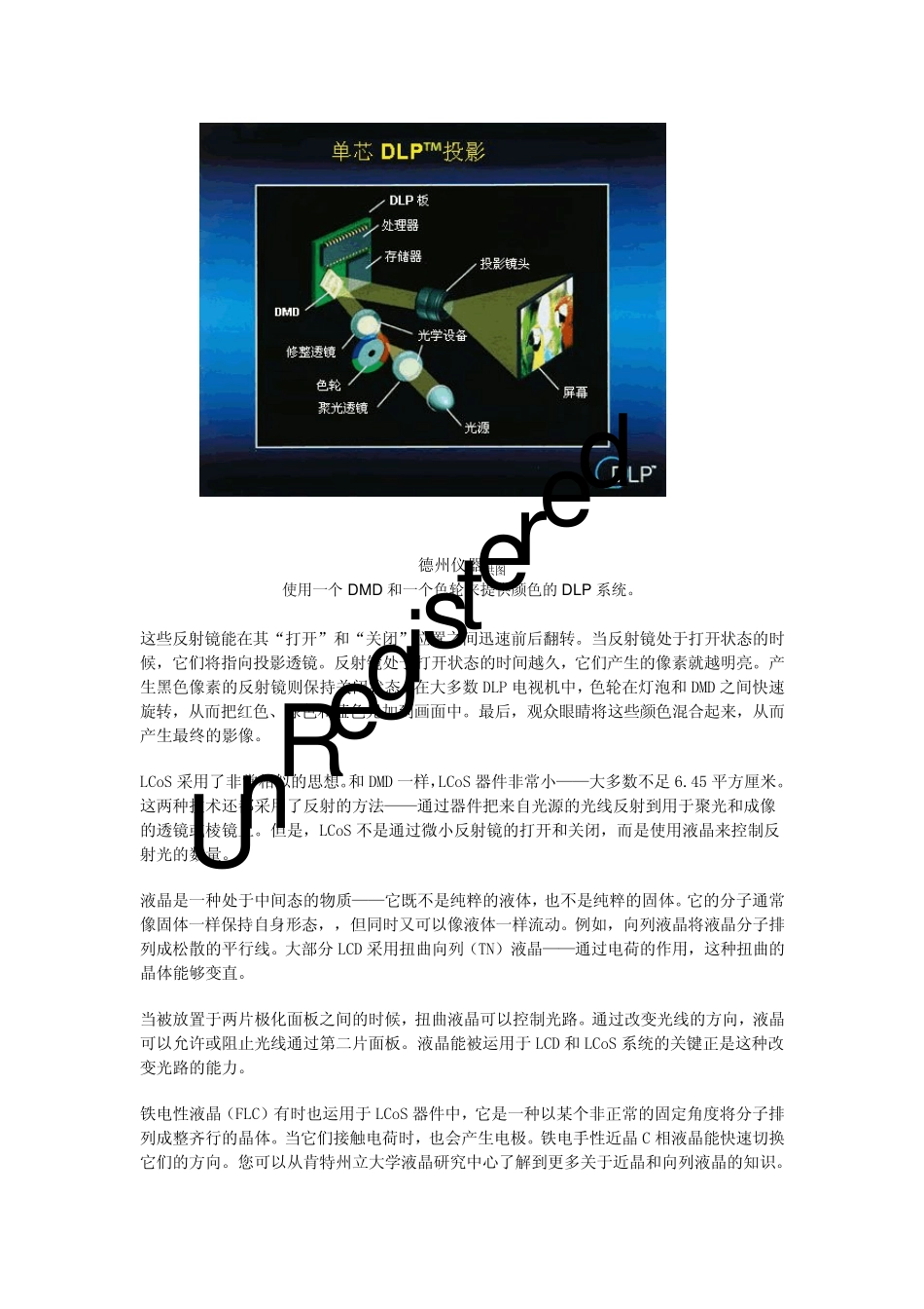 硅基液晶(LCoS)投影技术的工作原理_第2页