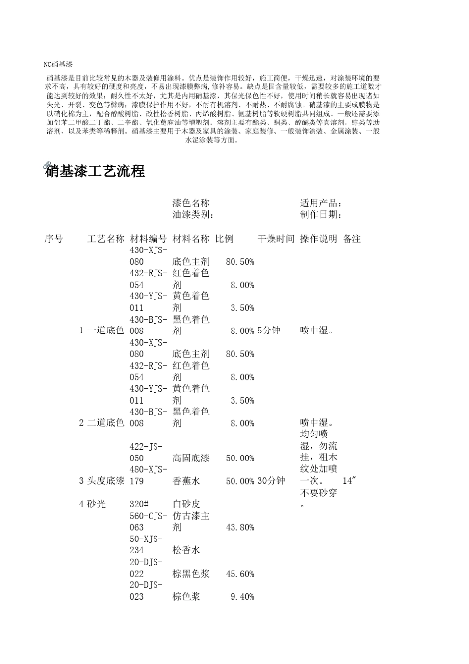硝基漆施工工艺_第1页