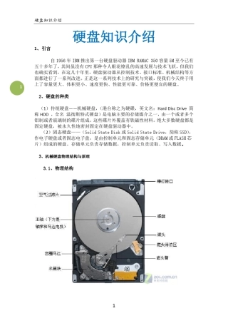 硬盘知识全面介绍