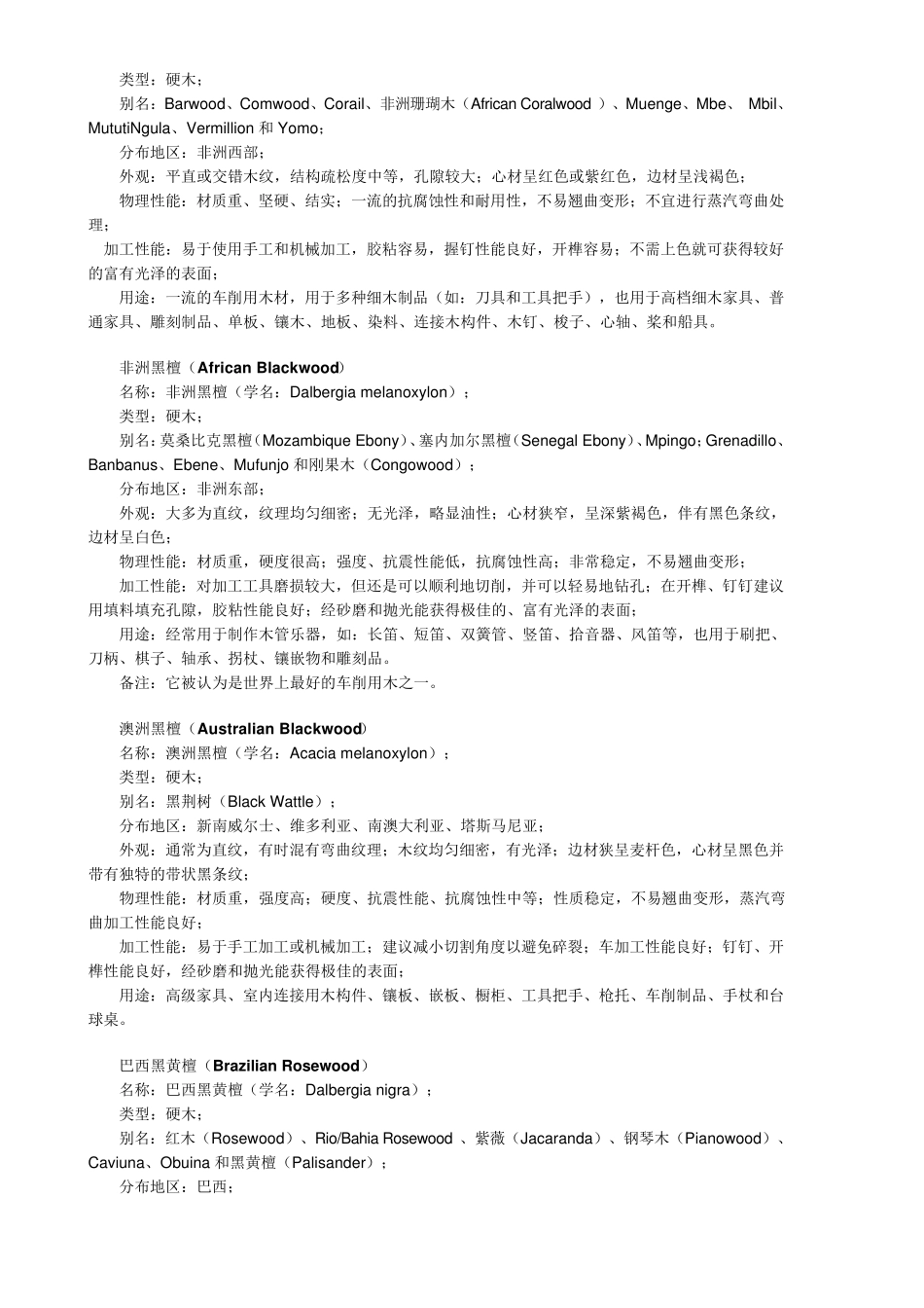 硬质木材介绍_第3页