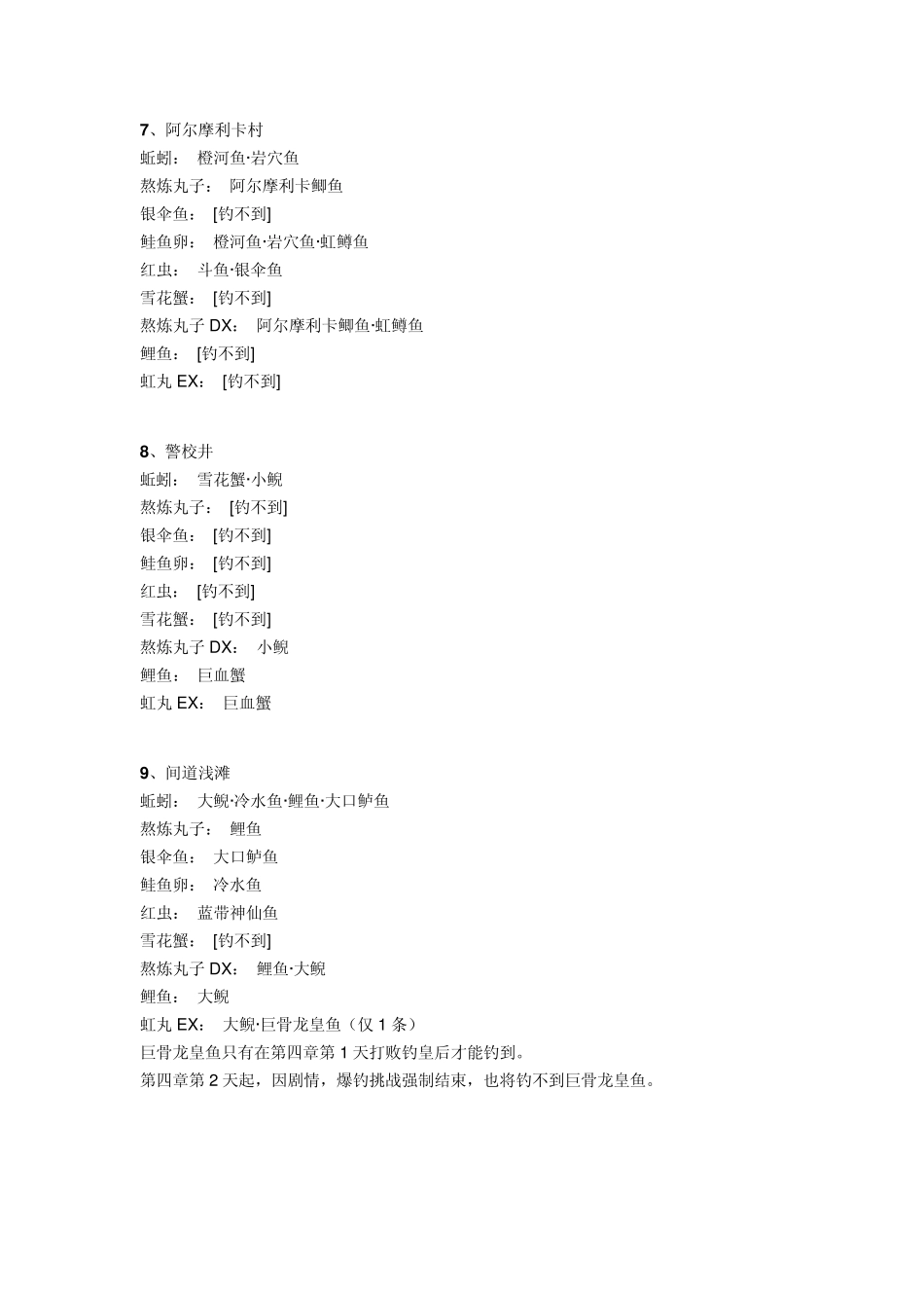 碧之轨迹：钓鱼_第3页
