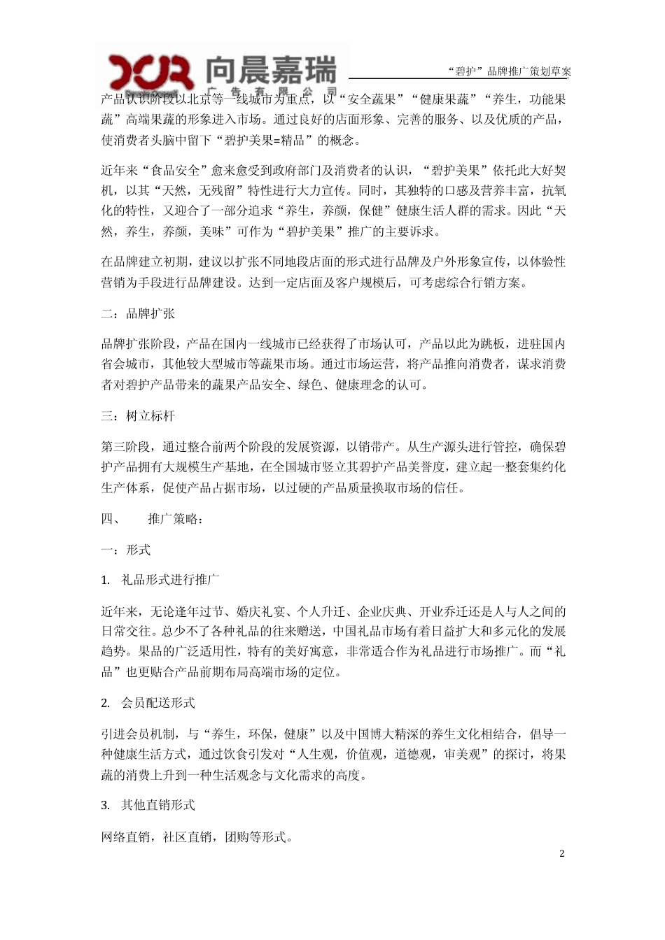 碧护品牌营销策划草案_第2页