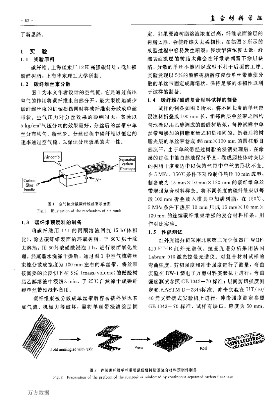 碳纤维单丝带对酚醛树脂基复合材料力学性能的增强作用_第2页