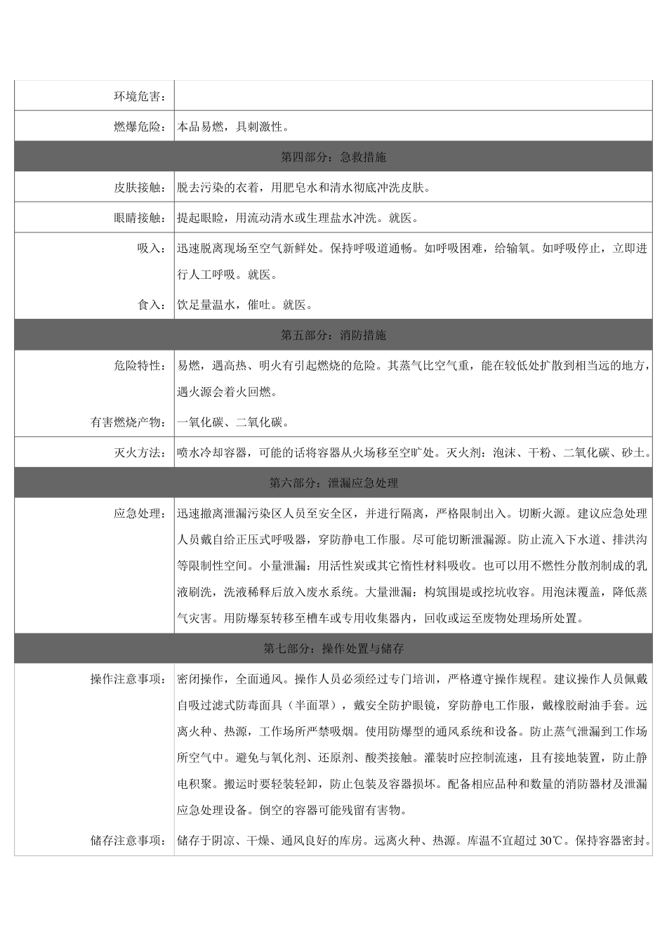 碳酸二乙酯(DEC)安全技术说明书_第2页