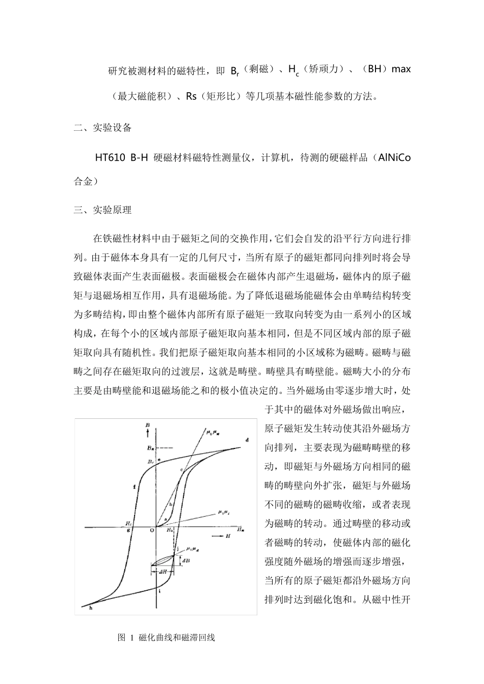 磁性材料BH特性测量讲义_第3页