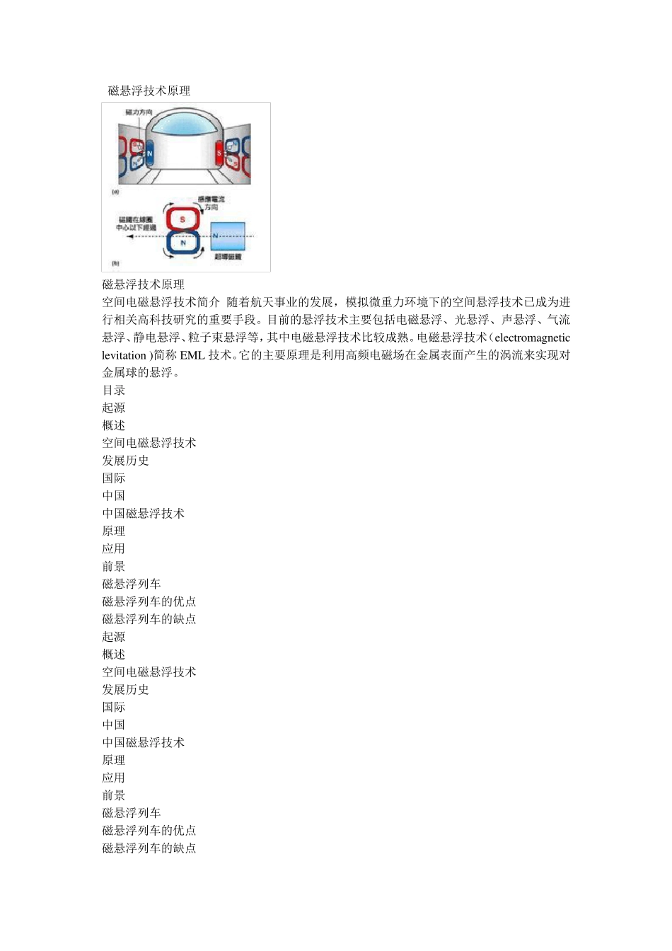 磁悬浮技术原理_第1页