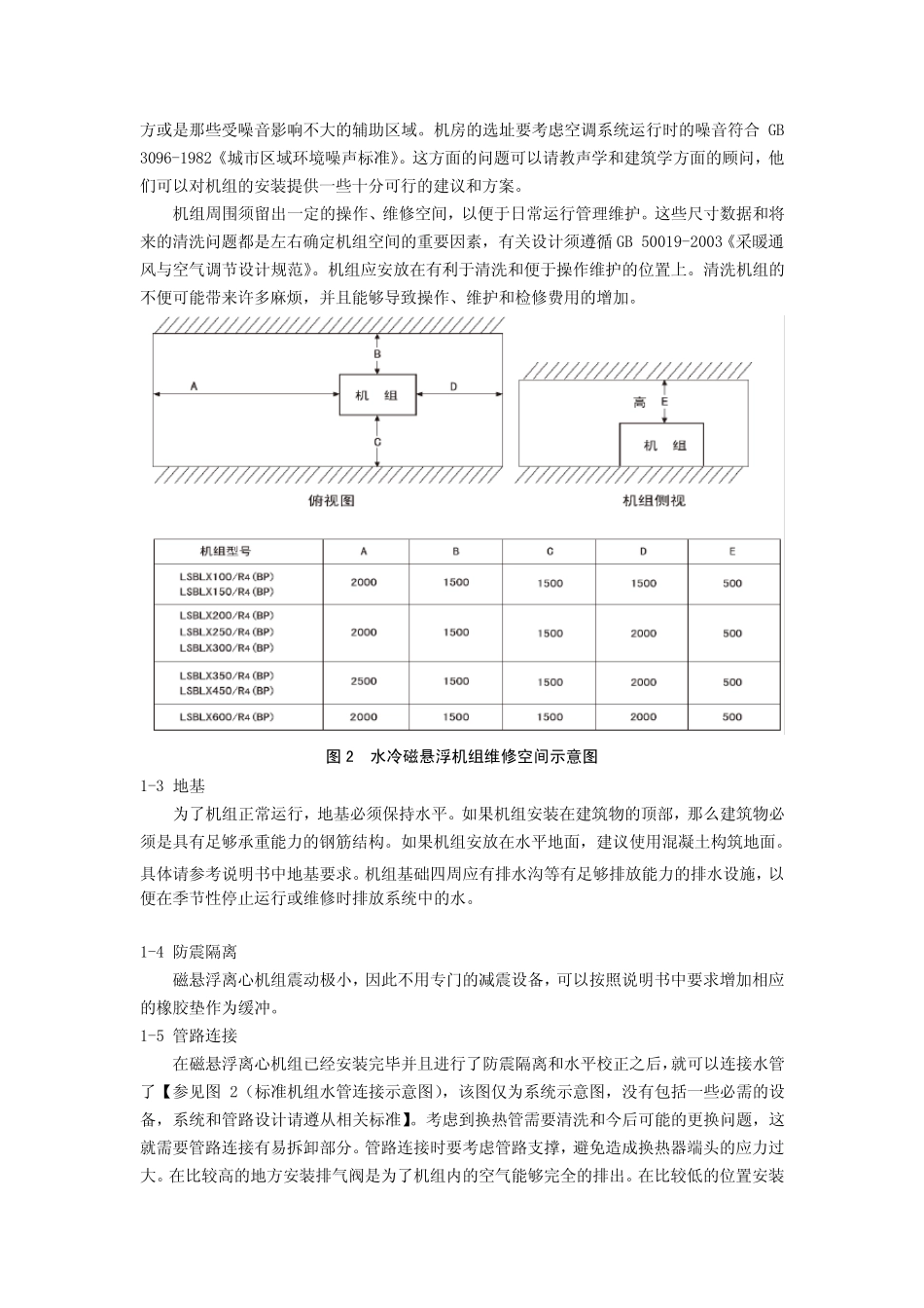 磁悬浮离心机组安装规范_第2页