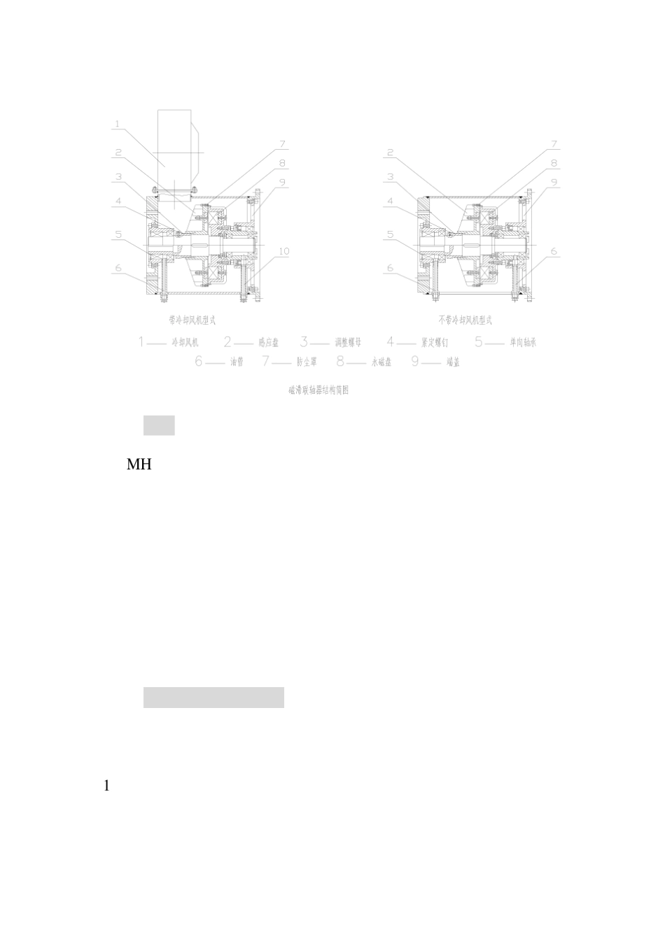 磁滞联轴器说明书_第2页