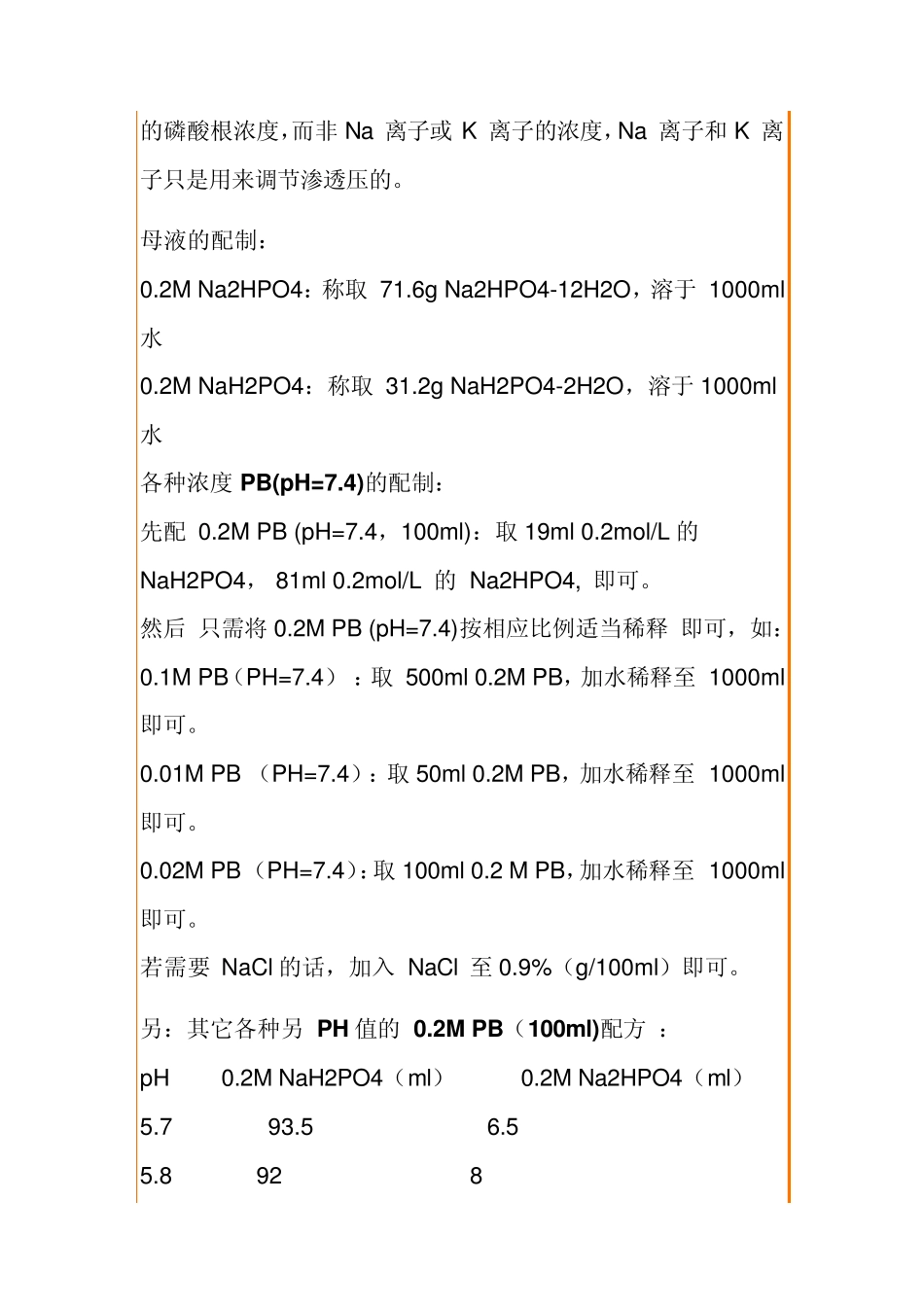 磷酸盐缓冲液的配发_第3页