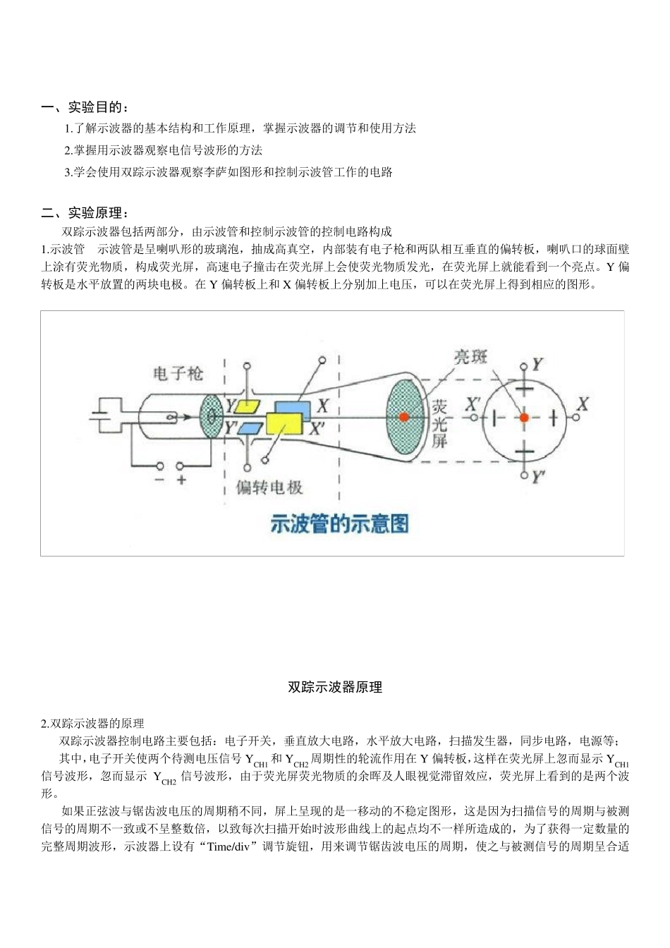 示波器的使用实验报告_第2页