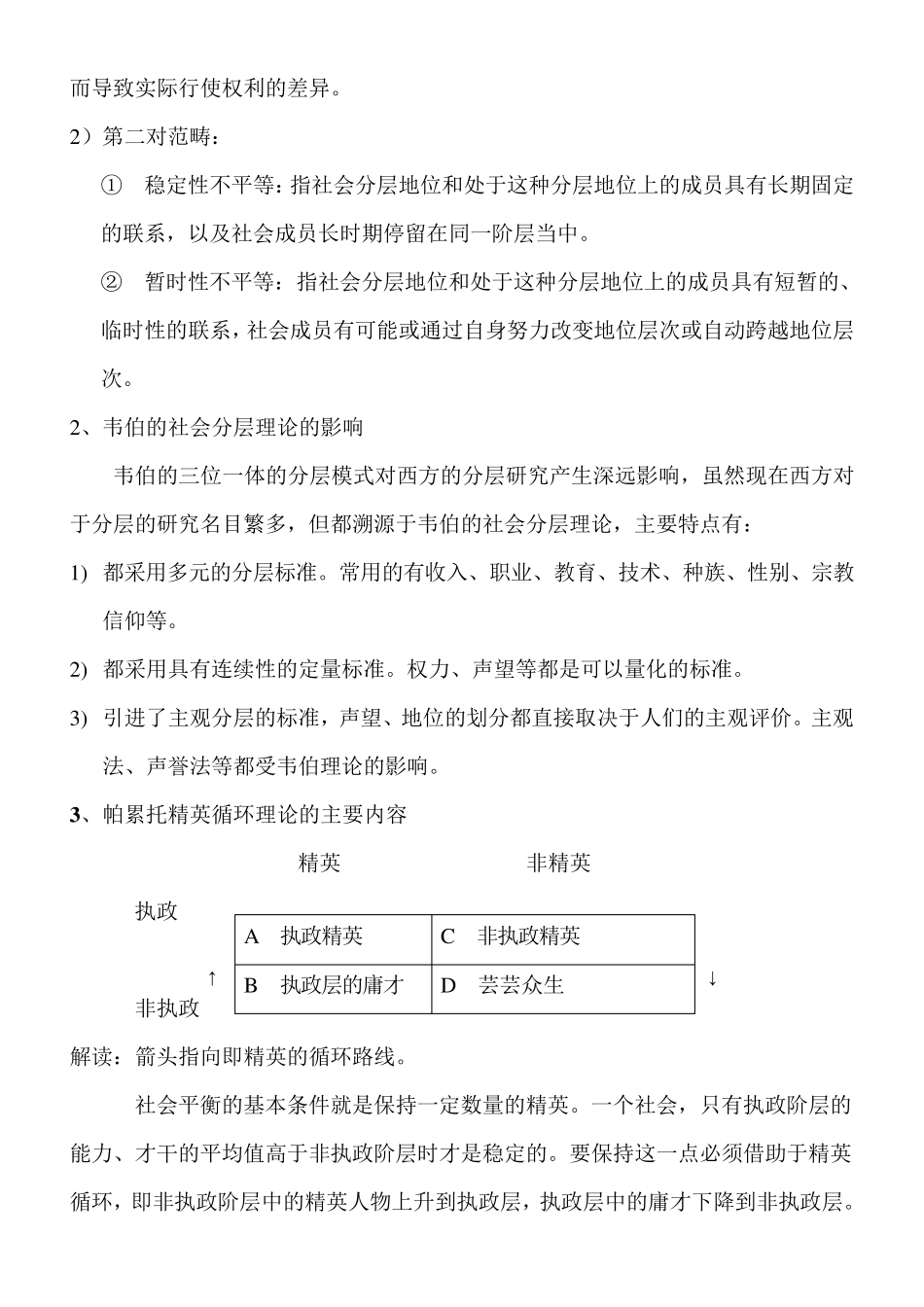 社会分层与社会流动考试复习资料_第2页