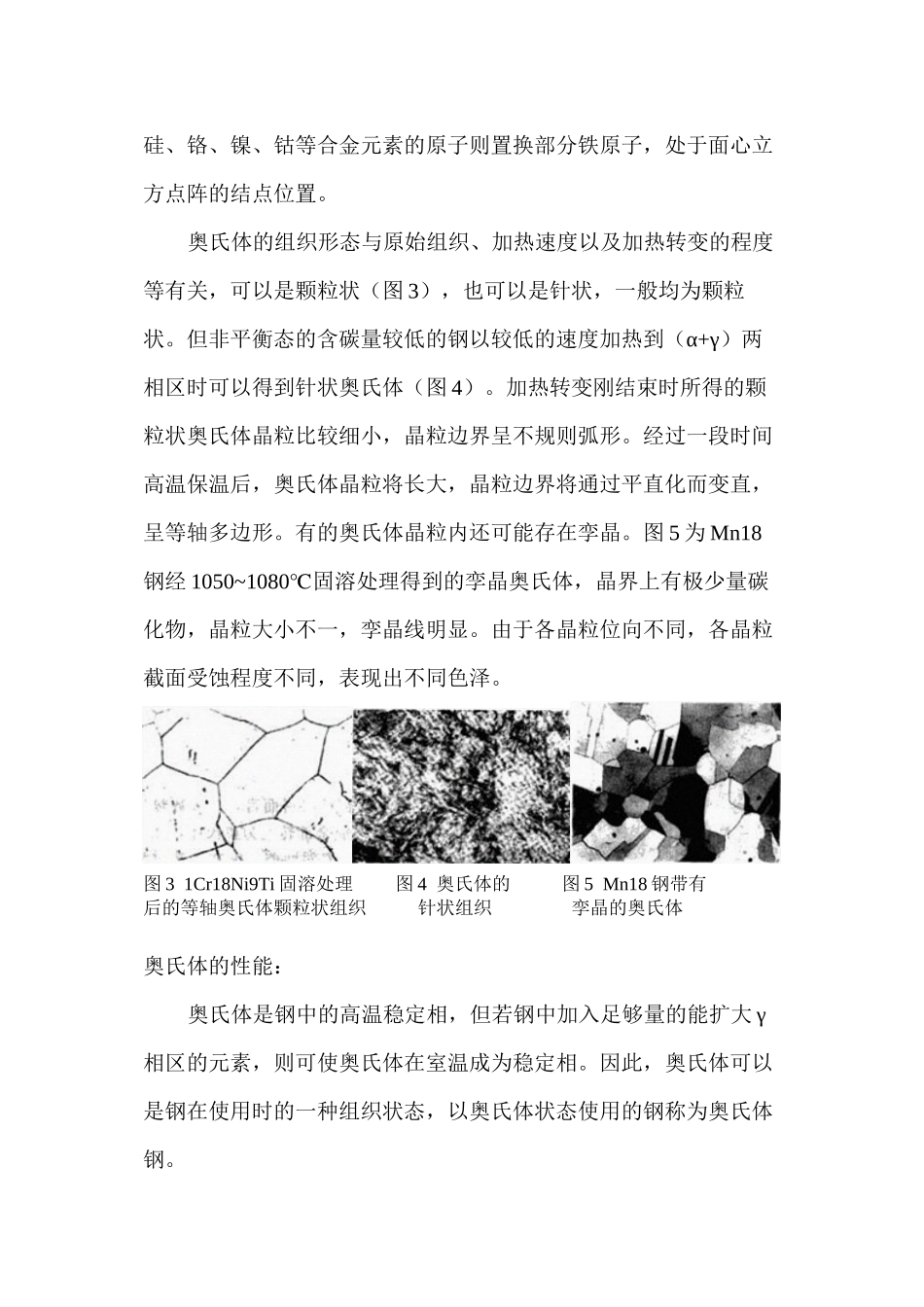 奥氏体组织及性能_第2页