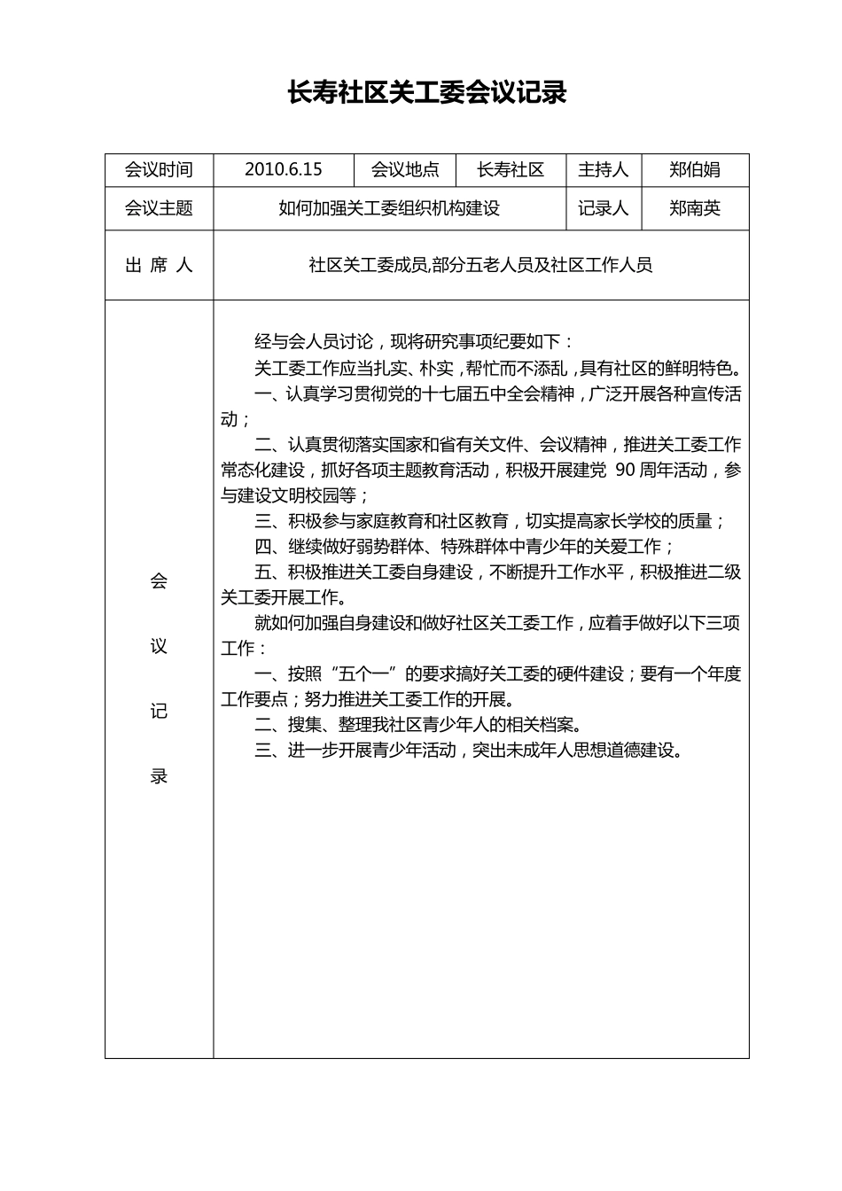 社区关工委会议记录_第2页