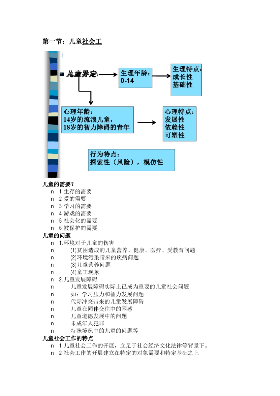 社工中级实务复习要点_第2页