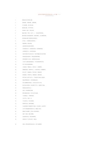 产品质量宣传标语