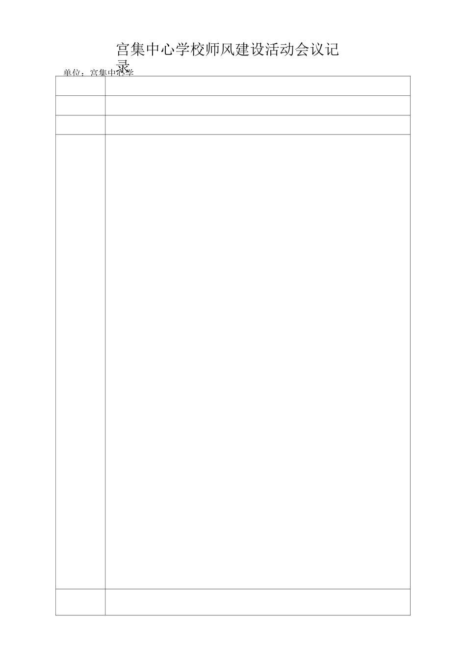 师德师风建设活动会议记录_第2页