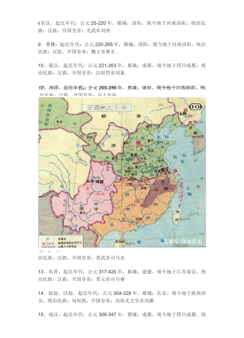 中国历史朝代顺序表_第2页