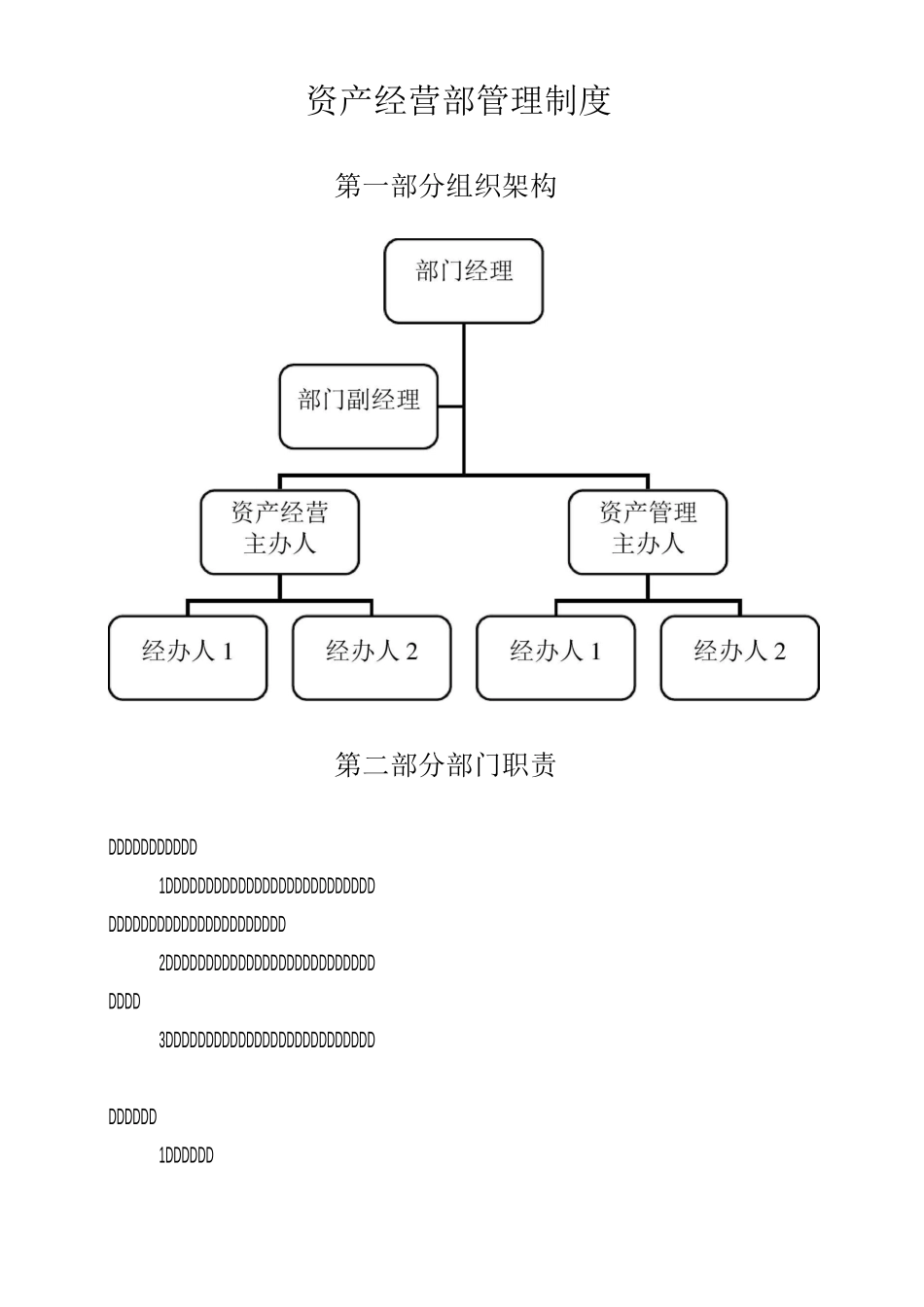 资产经营部管理制度(0220)_第1页