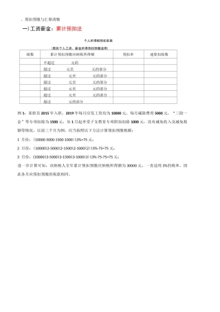 个人所得税专项附加扣除培训讲义