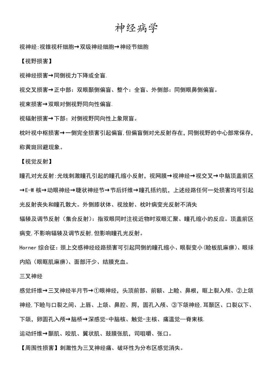 神经病学重点总结_第1页