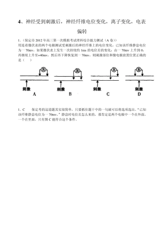 神经纤维电位变化稿1