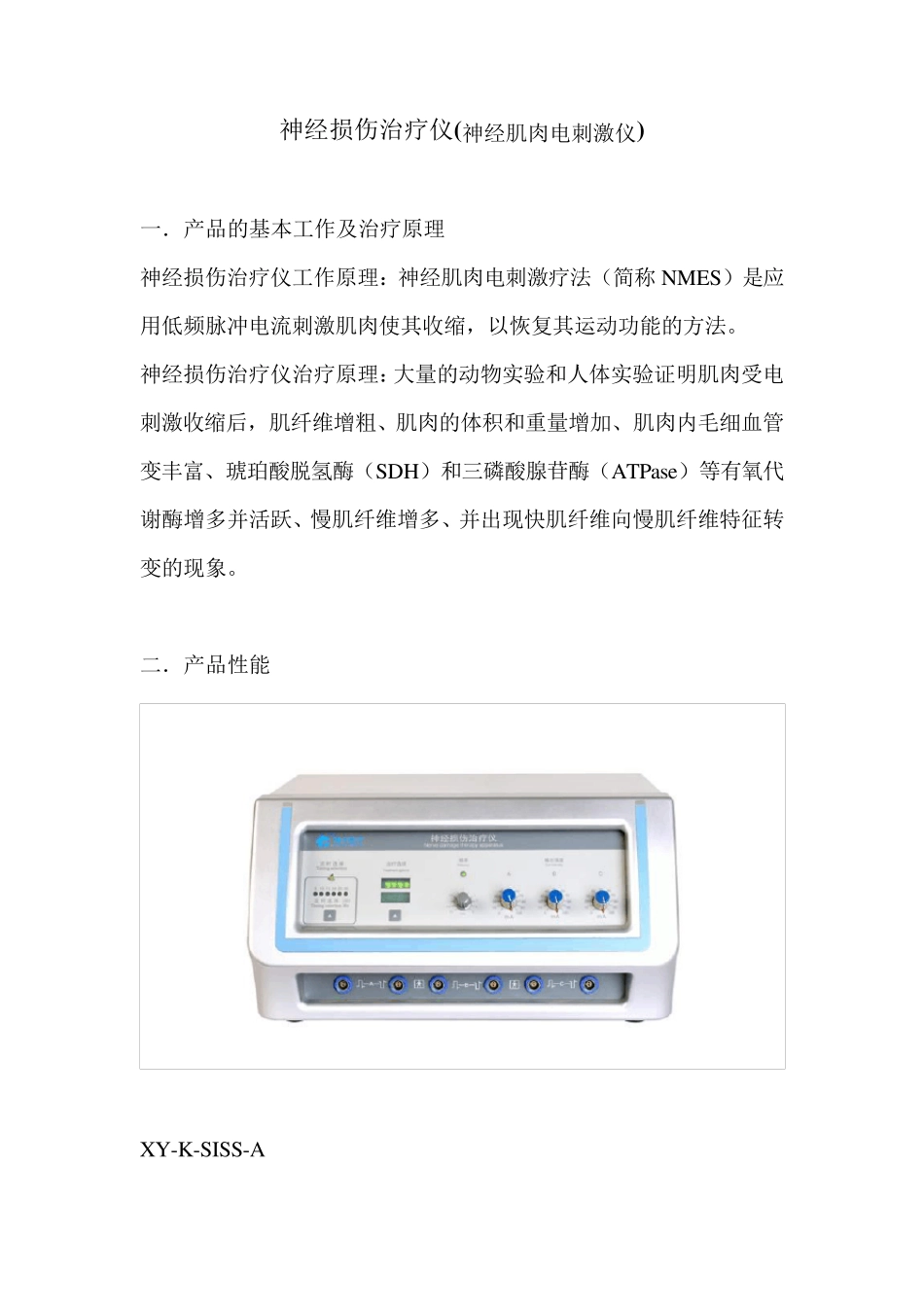 神经肌肉电刺激仪_第1页