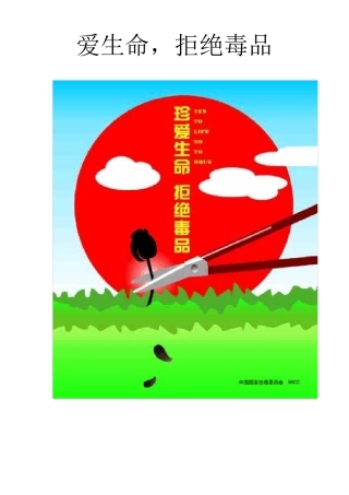 禁毒知识宣传资料