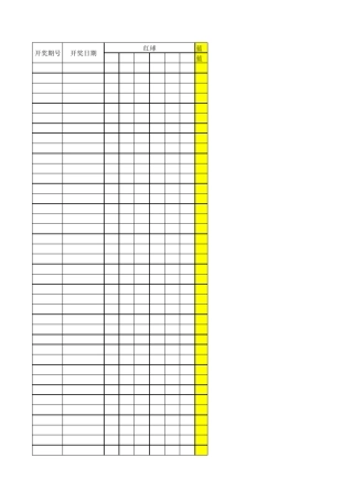 福利彩票双色球开奖历史数据大全20032016年7月20号全部数据