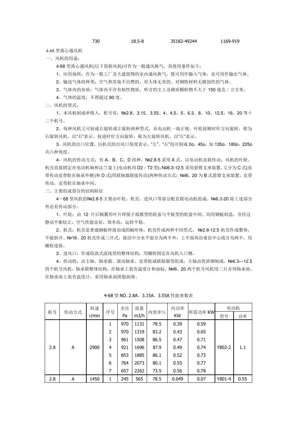 离心风机型号_第2页