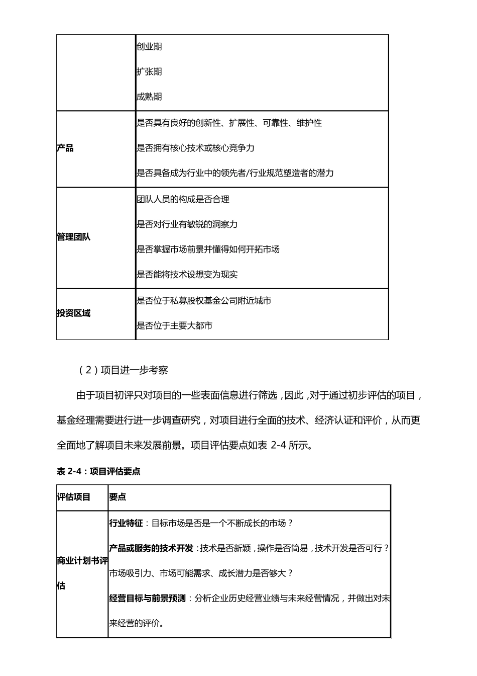 私募股权投资基金投资流程之项目寻找与评估_第3页