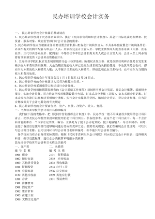 私立学校会计实务