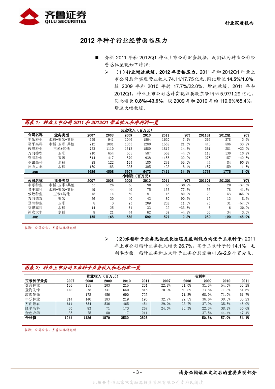 种业行业深度报告逆水行舟勇者胜_第3页