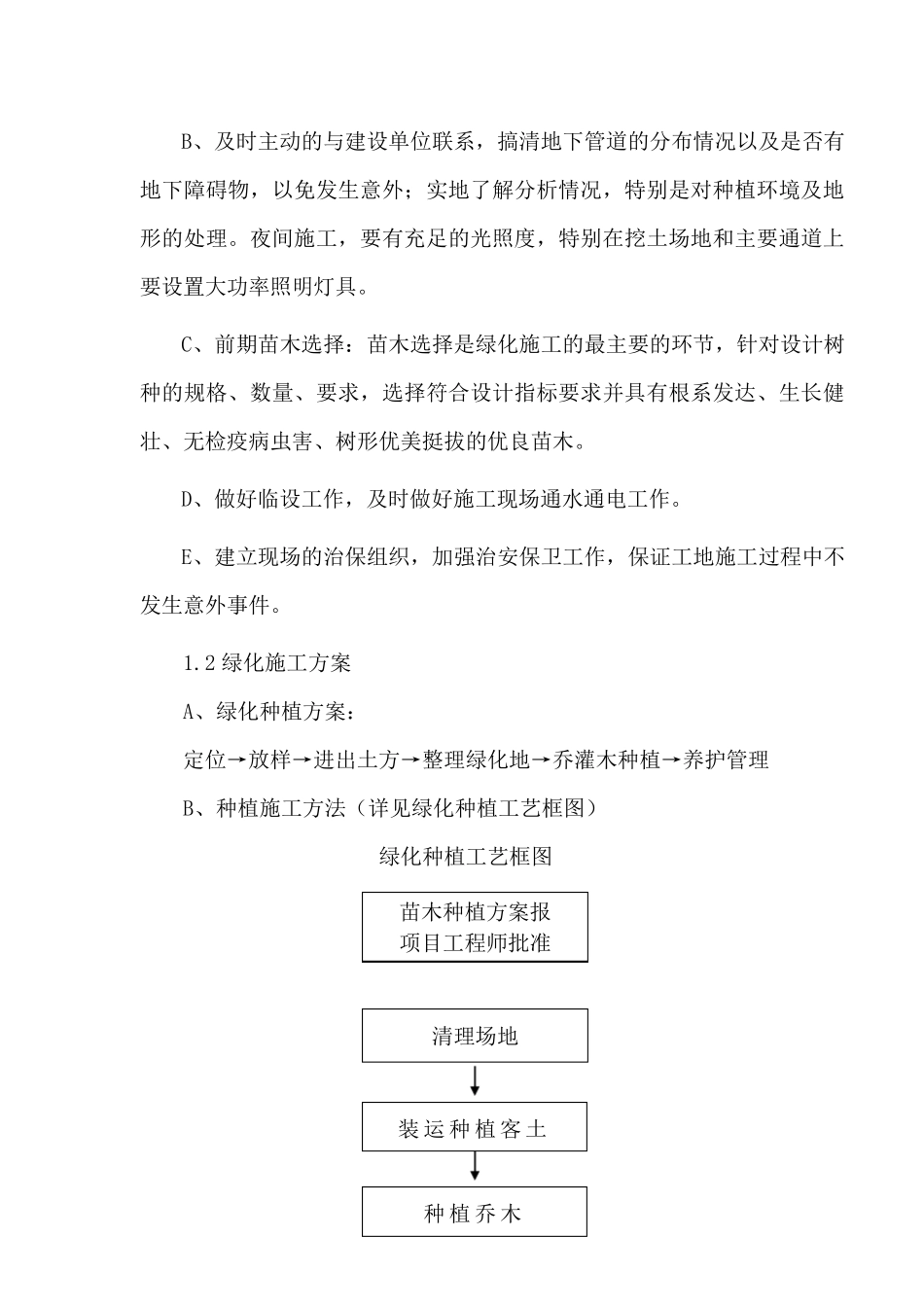 种植土回填、绿化苗木工程施工组织设计方案_第3页