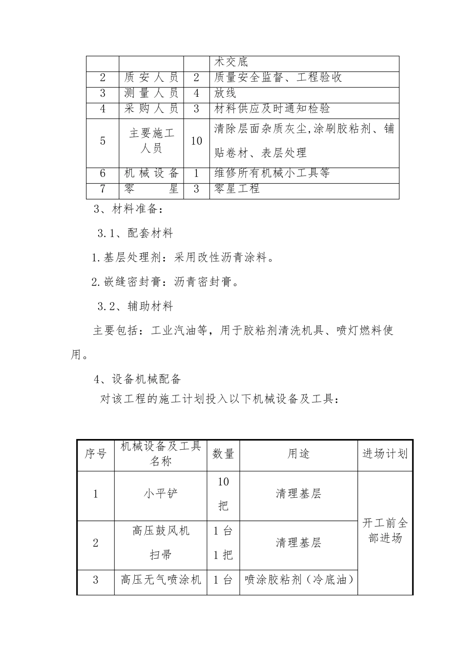 种植屋面用耐根穿刺防水卷材施工工艺_第3页