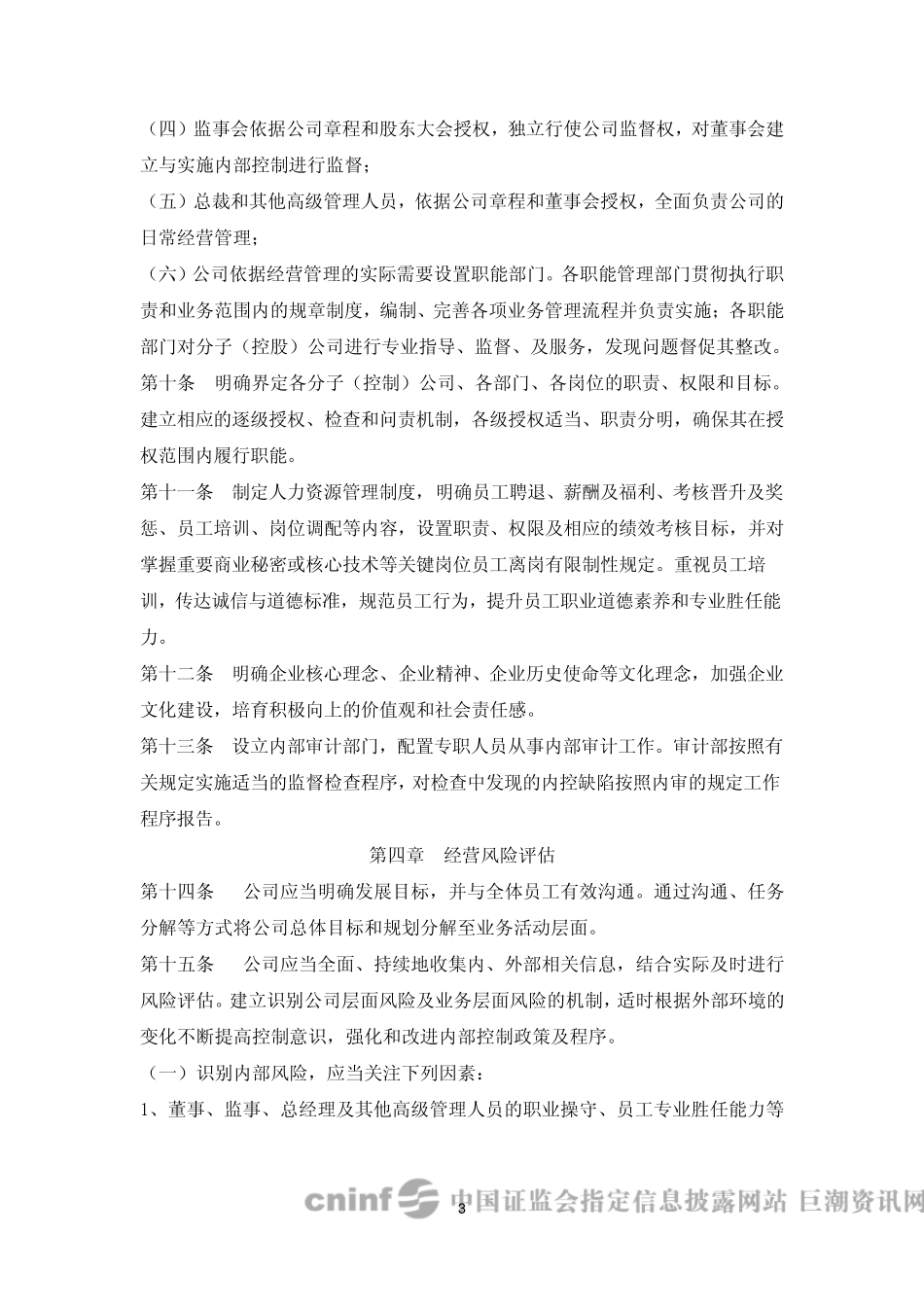 科大讯飞：内部控制制度(2010年3月)20100320_第3页