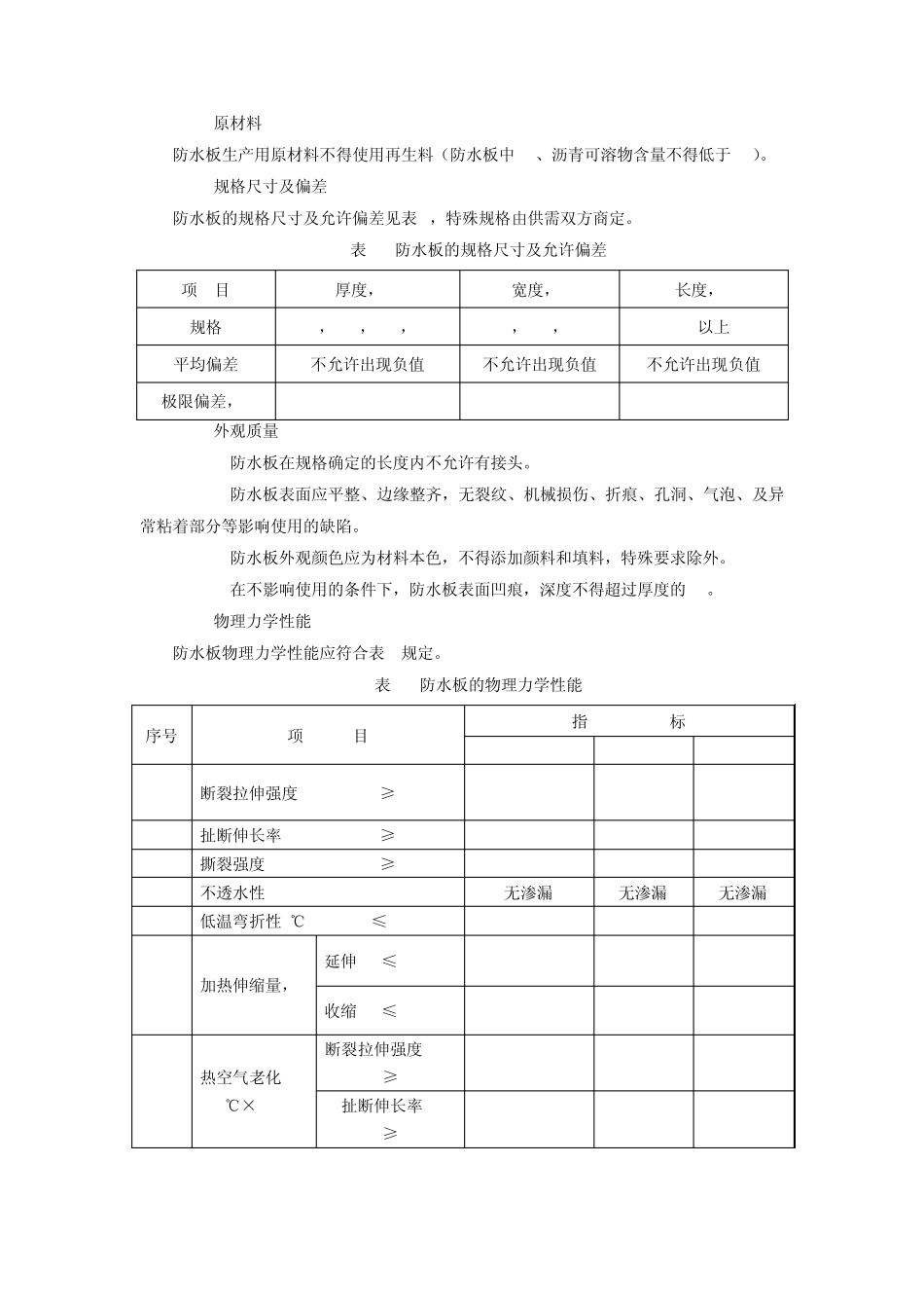 科技基[2008]21号铁路隧道防水材料暂行技术条件第1部分防水板_第2页