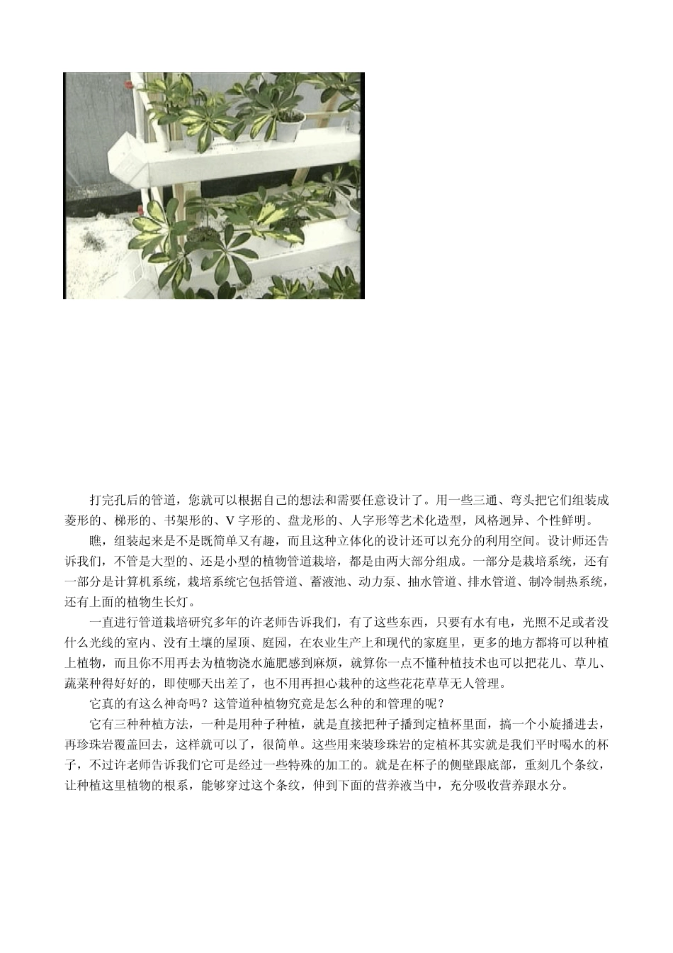 科技苑、《管道安家》(2005.4.18)管道无土栽培_第2页